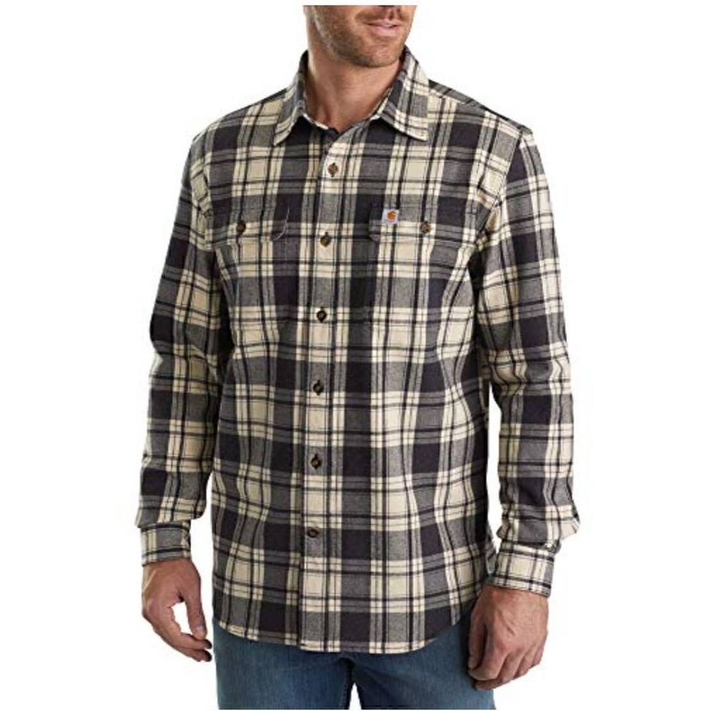 Carchartt Plaid Flannel Men's Shirt L